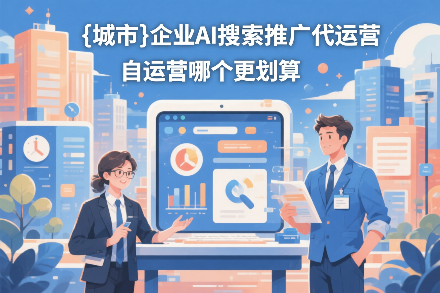 陵水企业AI搜索推广代运营和自运营哪个更划算