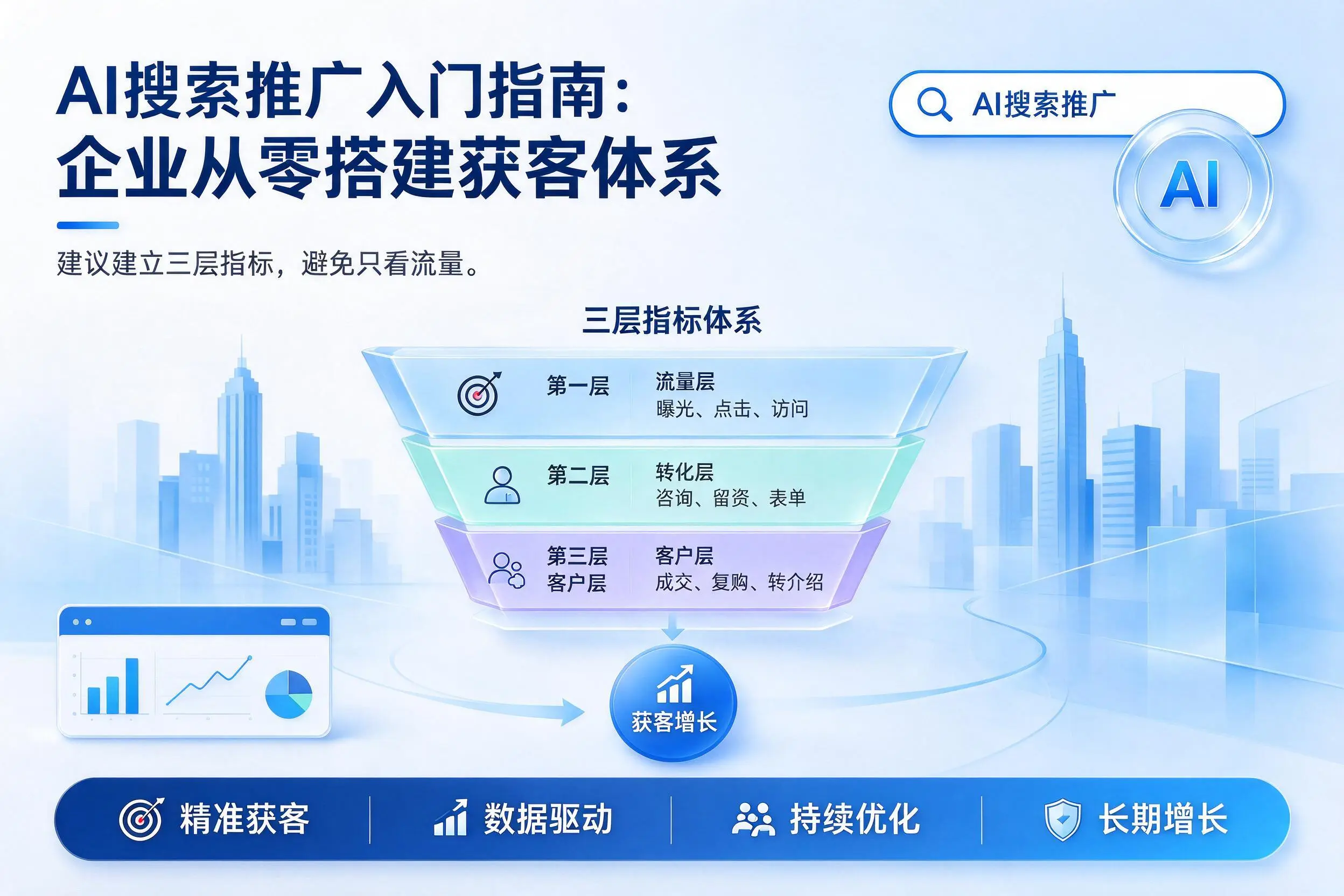 AI搜索推广入门指南：陵水企业从零搭建获客体系