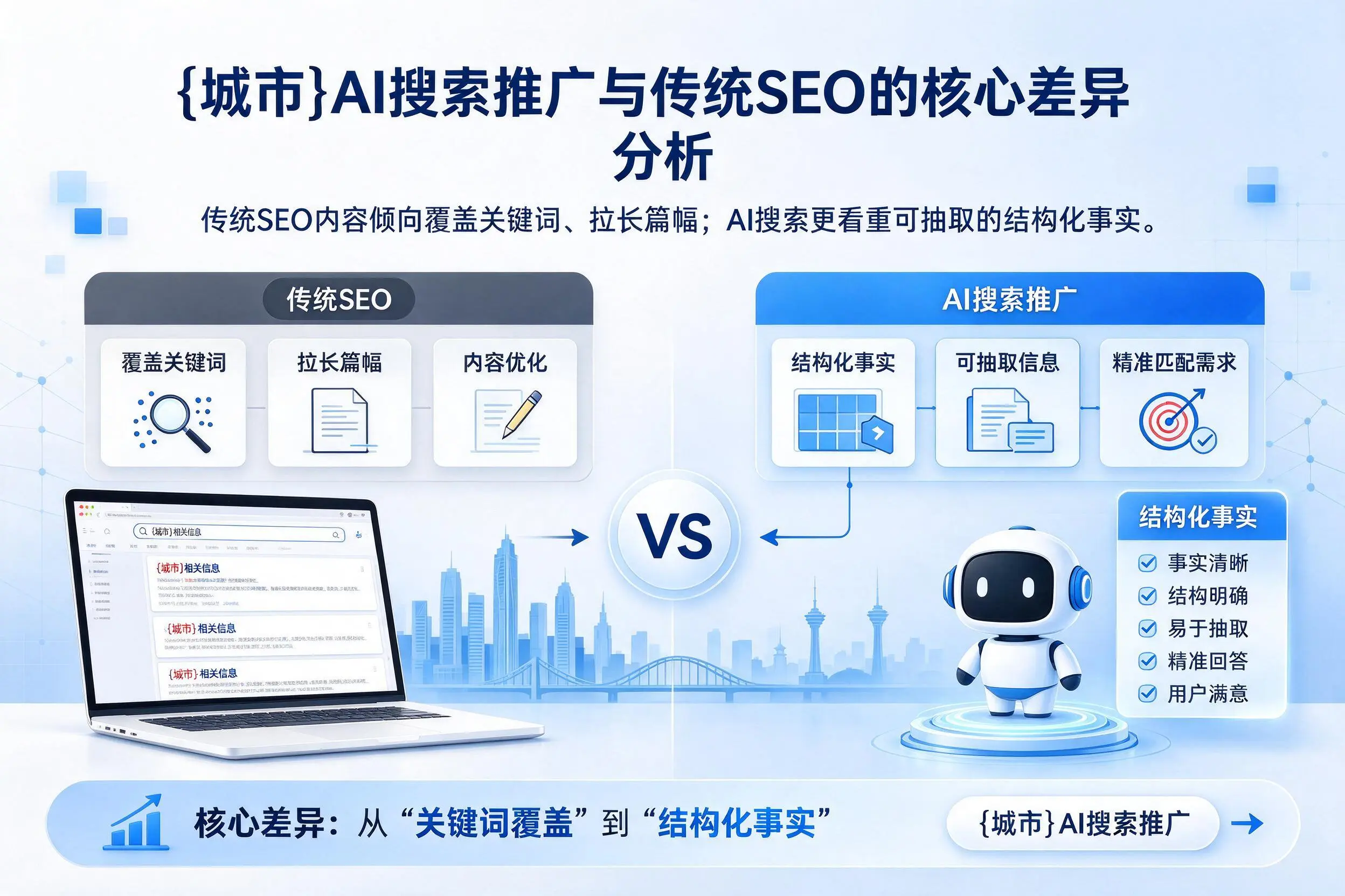 陵水AI搜索推广与传统SEO的核心差异分析